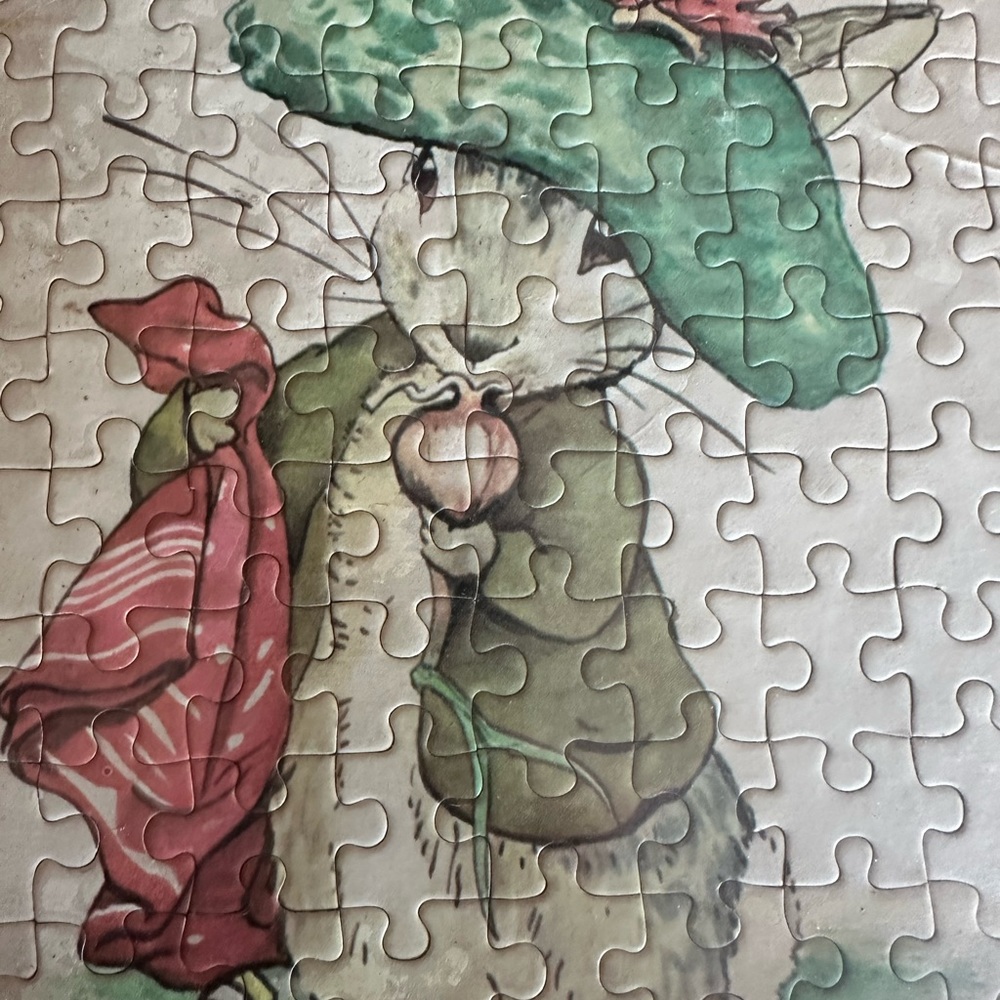 NWOT Vintage Beatrix Potter Peter Rabbit Puzzle